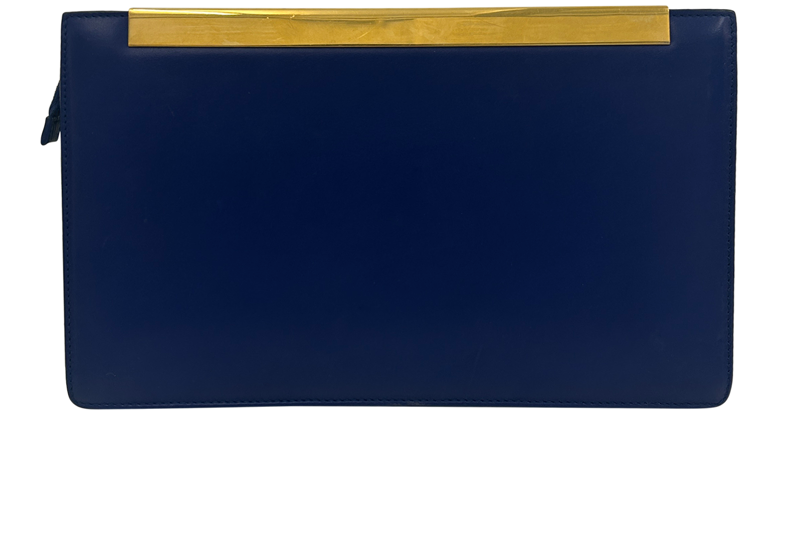 Lutetia Clutch, 200&euro;, Bolso, Azul, Animal - Piel, Vista trasera